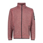 CMP Fleecejacke Knit-Tech mit Stehkragen rot Herren